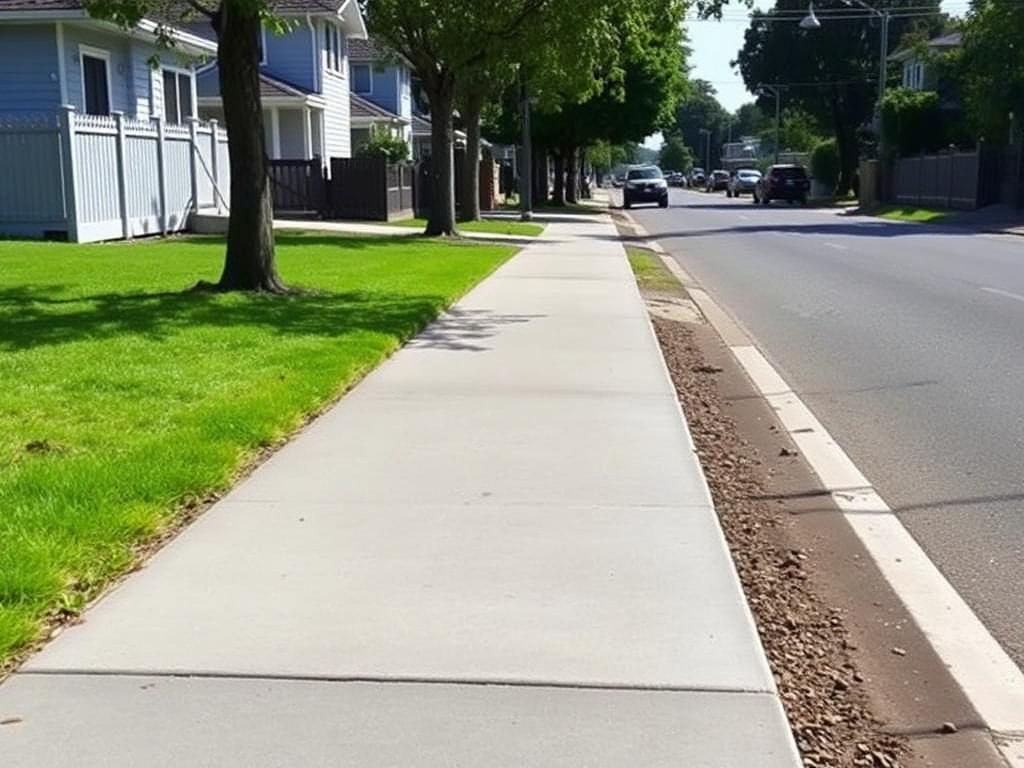 Concrete footpaths & kerbs